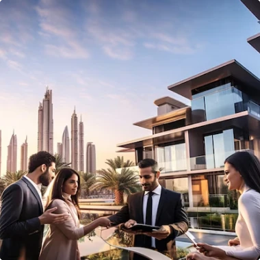 Modern real estate in Dubai